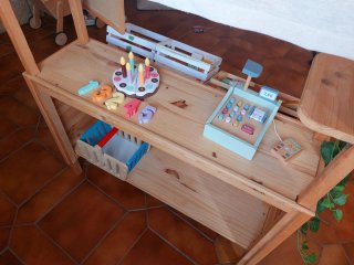Tienda Mercado Madera Montessori Juguete