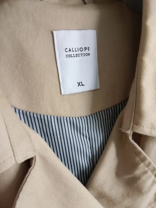 Trench Donna Calliope beige taglia XL