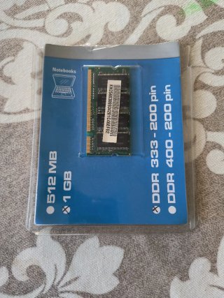 RAM 1GB DDR 333 per Notebook