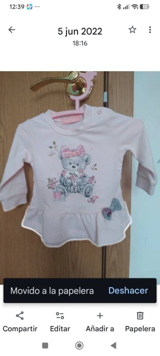 Conjunto bebé 3 meses niña
