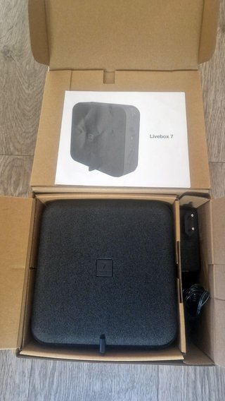Router ZTE Livebox 7 - Punto de Acceso