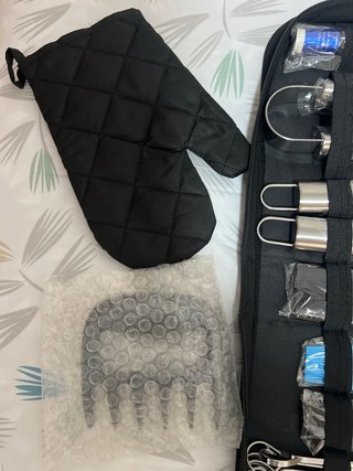 Juego Utensilios Barbacoa Completo
