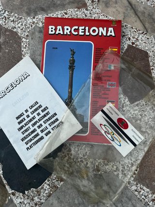 Mapa Barcelona 1992 Juegos Olímpicos