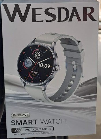 Smartwatch Wesdar  Gris y Plateado