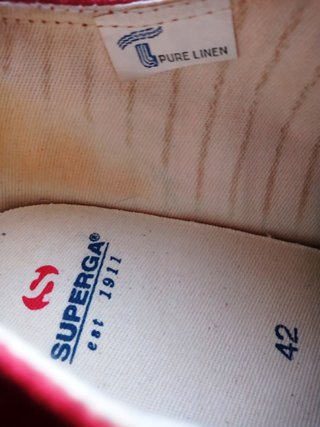 Superga Rosse Nuove