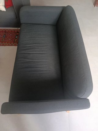 Sofá 2 plazas Ikea gris