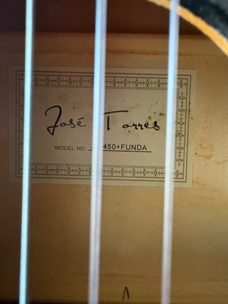 Guitarra Clásica José Torres JT450
