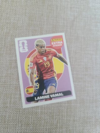Cromo Lamine Yamal Extra Sticker Panini