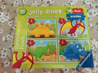 Puzzle Dinos 2-3-4-5 piezas