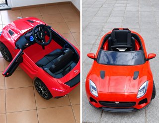 Coche eléctrico infantil Jaguar con mando