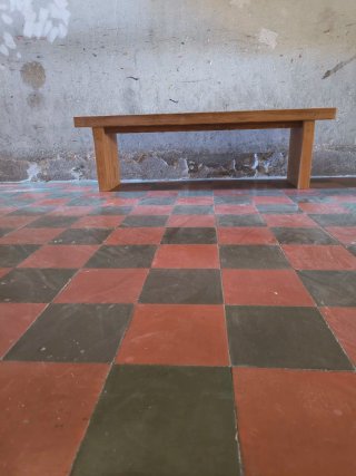 Banco nórdico de madera