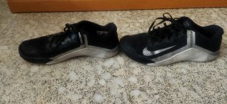 Zapatillas Nike CrossFit Negras y Plateadas