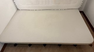 Colchón y base tapizada 135cm