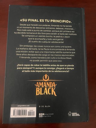 Pack 3 libros Amanda Black. 15 euros (5 unidad)