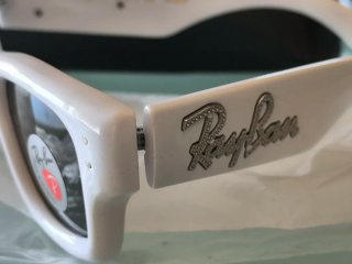 Gafas de Sol RayBn Polarizadas Blancas