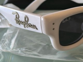 Gafas de Sol RayBn Polarizadas Blancas