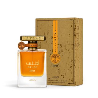 Lattafa Atlas Canyon Perfume Dorado Naranja 55ml