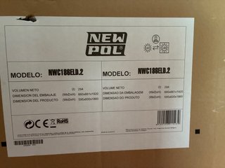 Frigorífico combi NEW POL 186cm