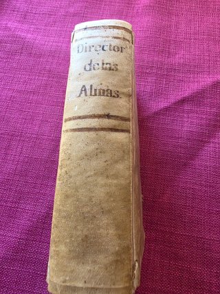 Libro antiguo 1723 El Director de las Almas