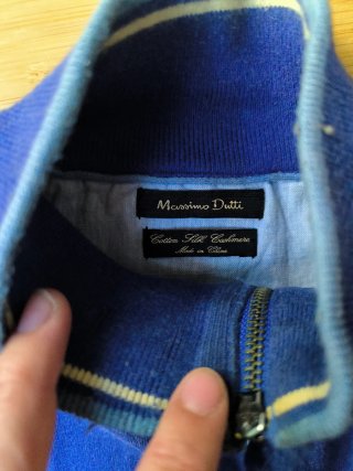 Jersey Massimo Dutti Azul Talla M