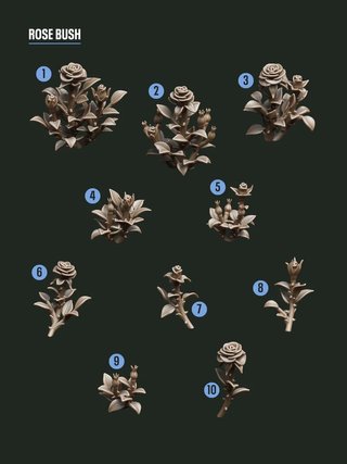 Decoración para bases y peanas