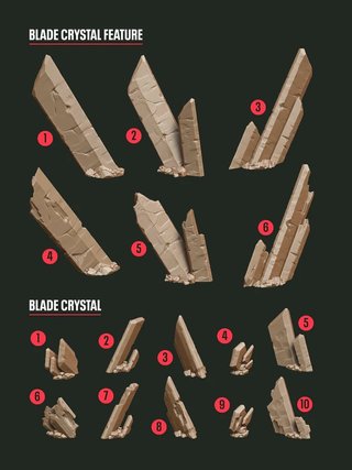 Decoración para bases y peanas