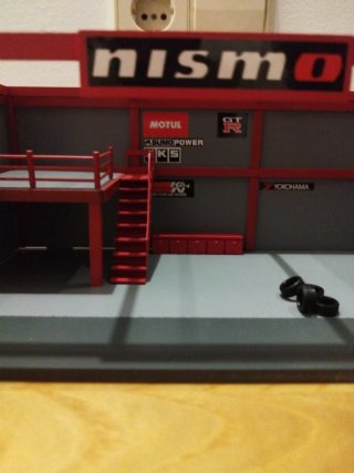 Diorama mijo american diorama Nismo 1/64