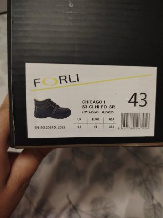 Botas de seguridad FORLI negras