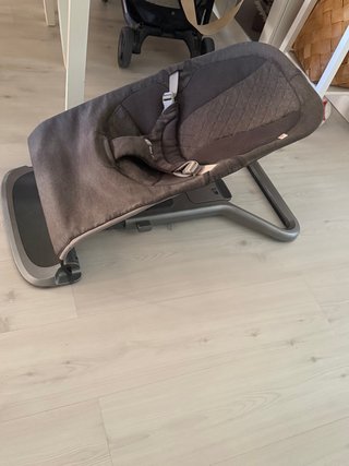 Hamaca bebé gris