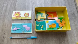 Puzzle Goula Opuestos 20 piezas