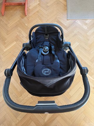 Silla de paseo Cybex Mios Negra + Capazo