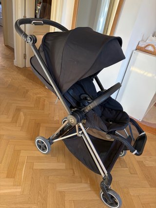 Silla de paseo Cybex Mios Negra + Capazo