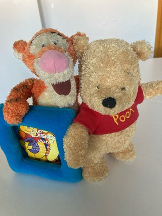 Marco de fotos de peluche Disney Tigger y Pooh