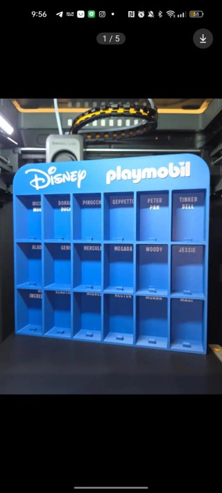 Expositor figuras Kinder Playmobil Disney