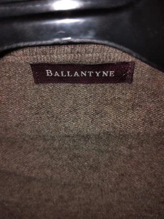Maglioncino Ballantyne lana marrone taglia M