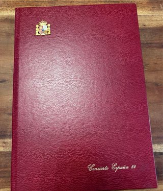 Hoja Bloque Conmemorativa España 84