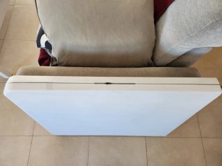 Mesa Plegable Resina y Acero 180cm