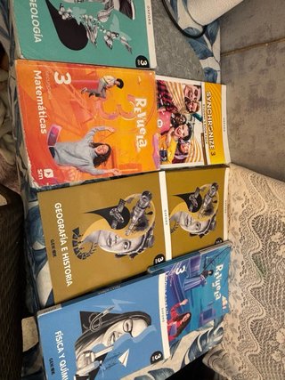 Libros de tercero de la eso