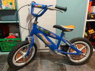 Bicicleta Infantil Hot Wheels Azul