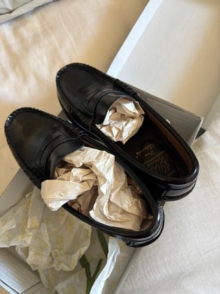 Mocasines niño negros talla 33