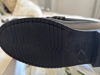 Mocasines niño negros talla 33