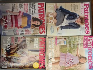 Revistas de moda,Patrones y Burda