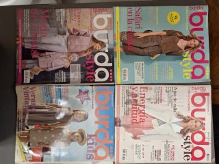 Revistas de moda,Patrones y Burda