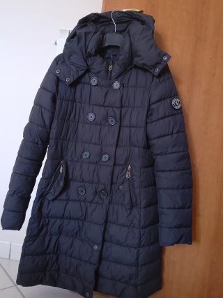 Piumino nero donna