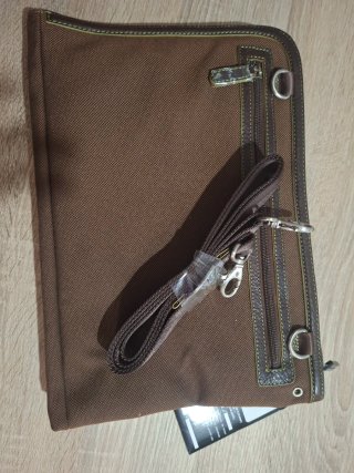 Cartera Piquadro Marrón Nueva con Etiqueta