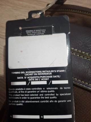 Cartera Piquadro Marrón Nueva con Etiqueta