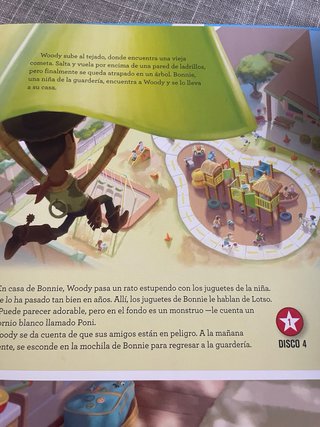 Toy Story Cuento y Proyector Disney Pixar