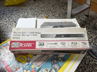 Reproductor Blu-ray LG 3D BP420