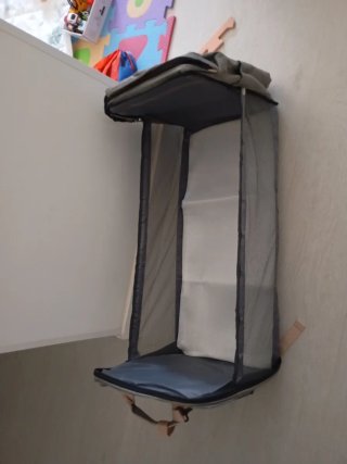 Mochila cuna bebé plegable
