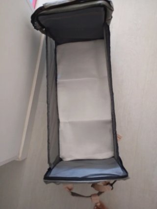 Mochila cuna bebé plegable